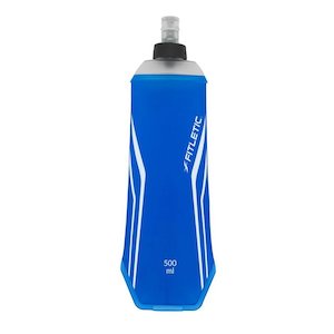 Hydration Belts Bottles: Fitletic Flow Bottle 500ml Blue Soft Bottle