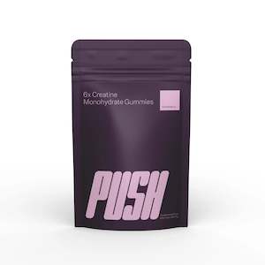 Push Creatine Monohydrate Gummies - Strawberry Gummies - 2 Serve Pack