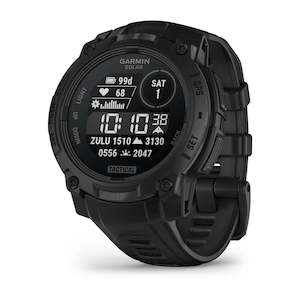 Garmin Watches: Instinct 3 – 45mm - Solar, Black Tactical Edition