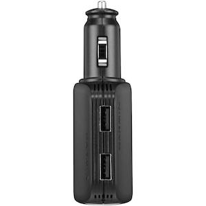 Garmin High-Speed Multi-Charger with Dual USB 2.0 Ports and 12V Outlet