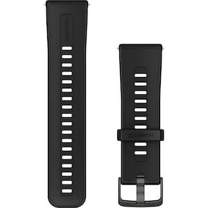 Garmin Quick Release Band (24 mm) - Black silicone