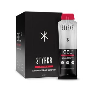 Styrkr Gel GEL50 Mixed Berry Dual-Carb - Box of 12