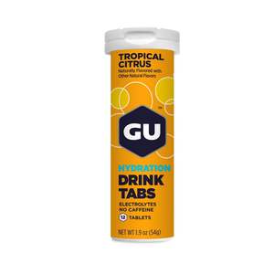 Gu Energy Labs: GU Tropical Citrus Hydration Drink Tabs