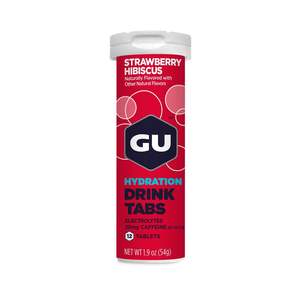 GU Strawberry Hibiscus Hydration Drink Tabs