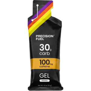 Precision Fuel PF 30 Caffeine Gel – 30g Carbohydrate Energy Gel