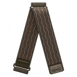 COROS NOMAD 24mm Nylon Watch Band Brown - Long