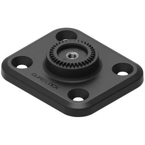 Quad Lock: Quad Lock 360 Base - Flat Rectangle 4 Hole