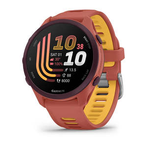 Garmin Forerunner 170 Music - Red Pink with Red Pink/Mango Band