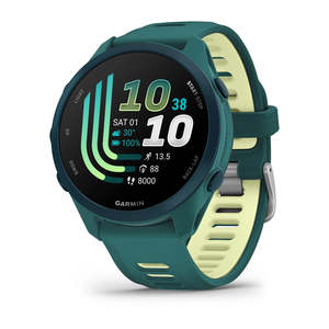Garmin Forerunner 170 Music - Teal Green with Teal Green/Citron Band