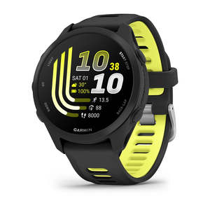 Garmin Forerunner 170 Music - Black with Black/Amp Yellow Band