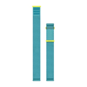 Garmin 22mm Quick Release Band – Amp Yellow/Turquoise ComfortFit Fabric