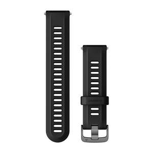 Forerunner Watch Band (22 mm), Black with Slate Hardware