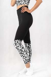 Camo Craze High Waisted Full Length Leggings