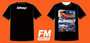 NZ Burnout Tour Tees