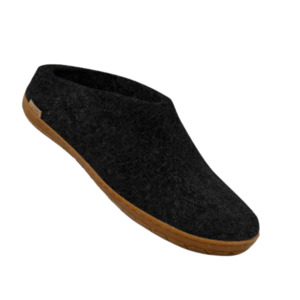 Glerups Honey Rubber Slip-on Charcoal