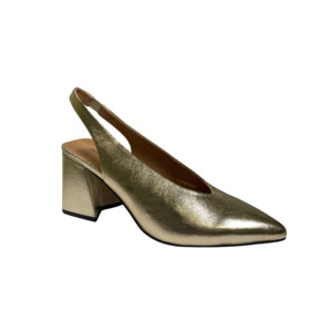 Tamara London Beyah Gold Heel