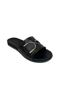 Womens Lace Ups: Rilassare Taichi Black Slide