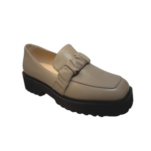 Womens Lace Ups: Mila Raine Boom Taupe