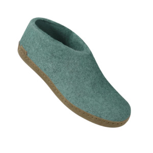 Womens Slippers: Glerups The Leather Shoe North Sea