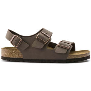 Birkenstocks: Birkenstock Milano Mocca Birkibuc 634510