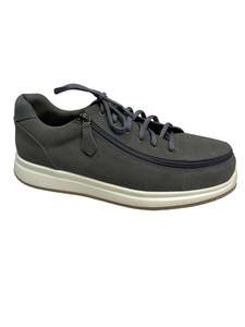 Mens Shoes: Pure Comfort Zippy Charcoal