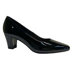 Supersoft Heel-Milliest in Black Patent