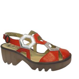 New Arrivals: Fly London Trul Scarlet/Silver