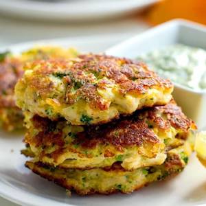 Broccoli & Cauliflower Fritter
