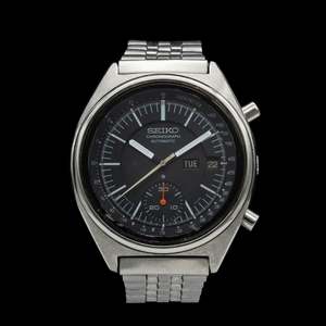 Seiko - 1977 Automatic Chronograph 'Baby Jumbo' 6139-7070 Black