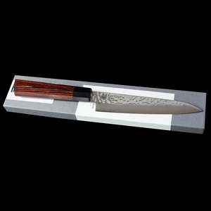 Hand Forged Japanese - Seki Kanetsugu VG10 Hammered Petty 150mm with Pakka Handle