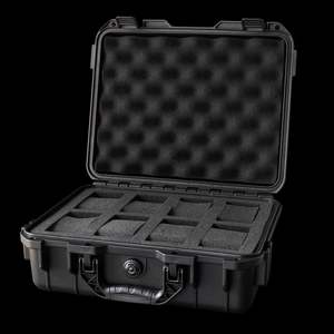 Watch Storage: Watch Box - Waterproof Tough Case Black 8 Slot