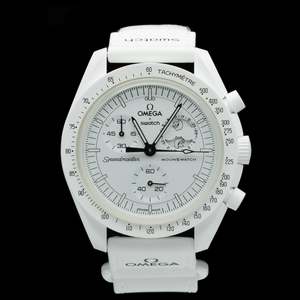 Sale Pre Used: Swatch - 2024 Omega x Swatch Mission to MoonPhase Light 'Full Moon Snoopy'