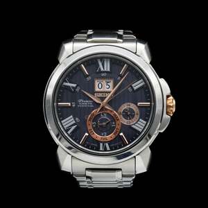 Seiko Pre Owned Watches: Seiko - 2018 Premier Kinetic Perpetual SNP153