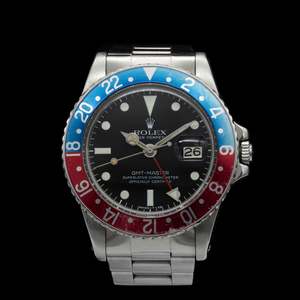 Pre Owned Watches: Rolex - 1978 GMT-Master 1675 'Pepsi' MK IV Dial