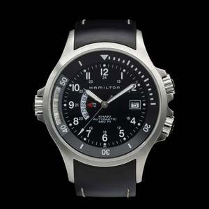Pre Owned Sold: Hamilton - 2010s Khaki Navy GMT