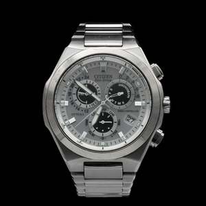 Under 1 000 Pre Owned Watches: Citizen - Attesa Gray White Silver Solar Eco Drive