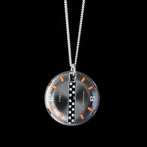 Accessories Gifts: Watch Movement Necklace - Racing Dial