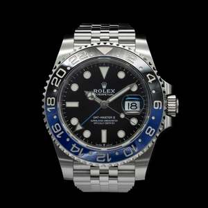 Pre Owned Watches: Rolex - 2021 GMT-Master II 'Batgirl' 126710BLNR