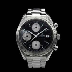Pre Owned Watches: Omega - 1990s Speedmaster 'Reverse Panda' 3511.50