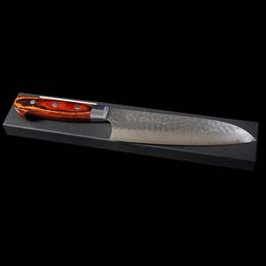 Hand Forged Japanese - Sakai Takayuki VG10 33 Layer Damascus Santoku 180mm Mahog&hellip;