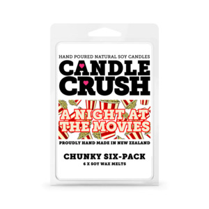 Fresh At Fix: Candle Crush | A Night at the Movies - Chunky 6 Pack Soy Wax Melts