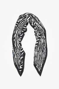 Antler: Antler | Pleated Scarf | Black Wave