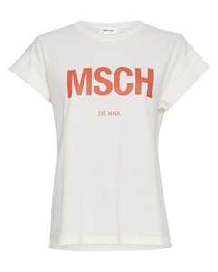 MSCH | Egret/A Glaze STD Tee | MSCH Logo