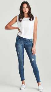 Junk Food Denim: Junkfood Jeans | Bella Jean | Dark Blue
