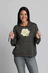 Sweaters: Stella + Gemma | Hoodie | Art Deco Peony