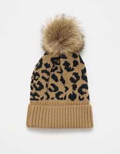 Hats: Stella + Gemma | Beanie | Camel Leopard