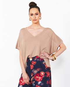 Knitwear: Fate + Becker | Lady Love Knit | Biscuit