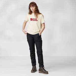 Womens Hiking Shirts: Fjällräven Logo Tee W