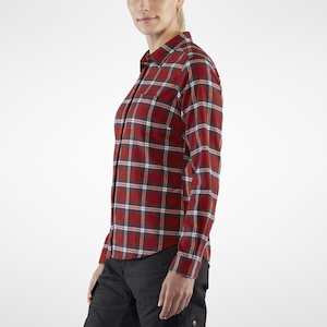 Womens Hiking Shirts: Övik Flannel Shirt W