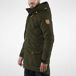 Mens Wool Jackets: Singi Wool Padded Parka M